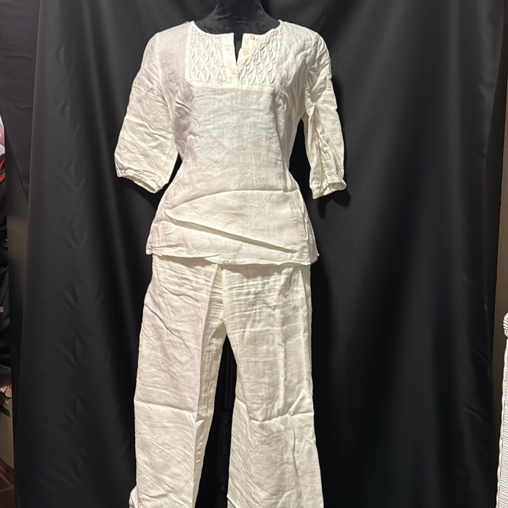 Two Piece Linen Set